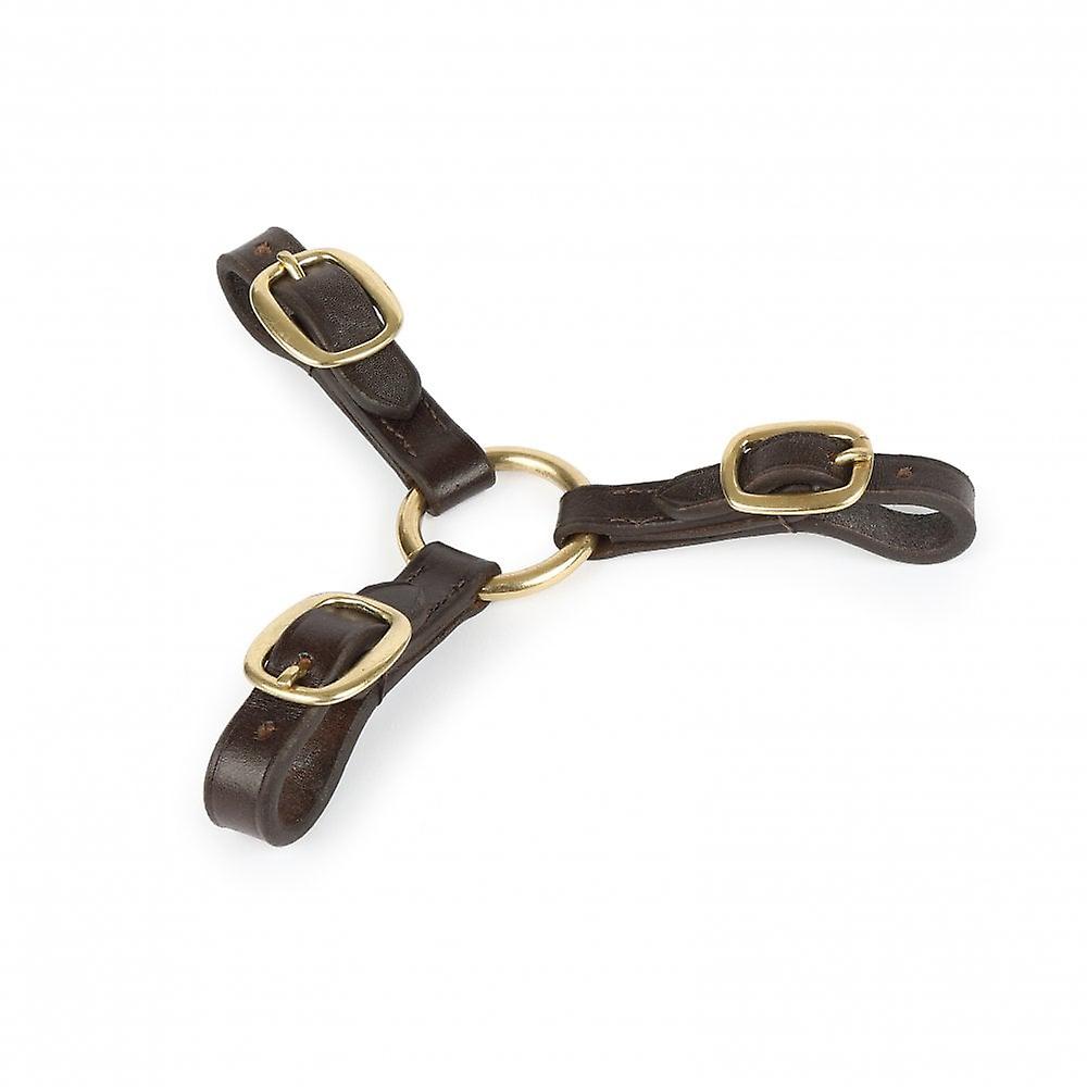 Shires Velociti Gara Three Way Leather Coupling