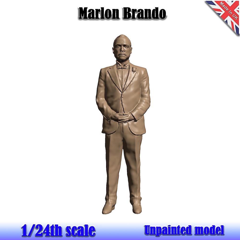 The Godfather Marlon Brando Unpainted Figure 1:24 Scale Wasp Marl B 24