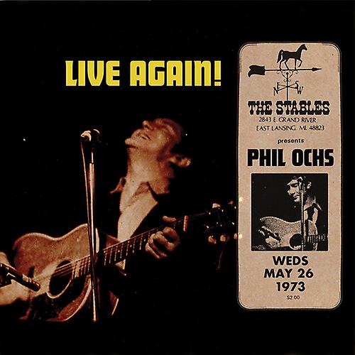 Phil Ochs - Live Again  [COMPACT DISCS] USA import