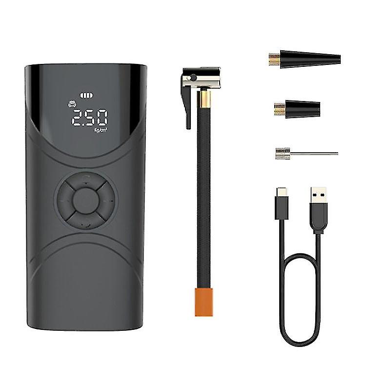 Reifenfüller Tragbarer Luftkompressor, 4000mAh Batterie 150 Psi Tragbarer Luftkompressor für Autoreifen, Motorräder, Bälle, Fahrräder, Luftpumpe für Autoreifen