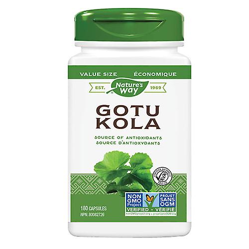 Nature's Way 积雪草，180 粒素食胶囊