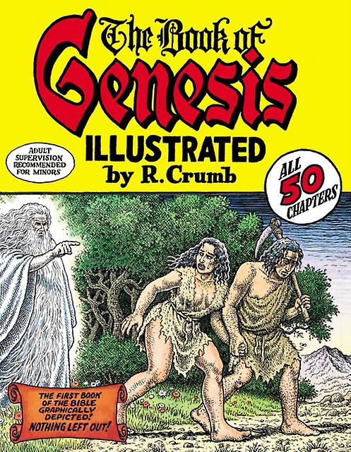 Robert Crumbs Book Of Genesis by Robert Crumb Paperback Book