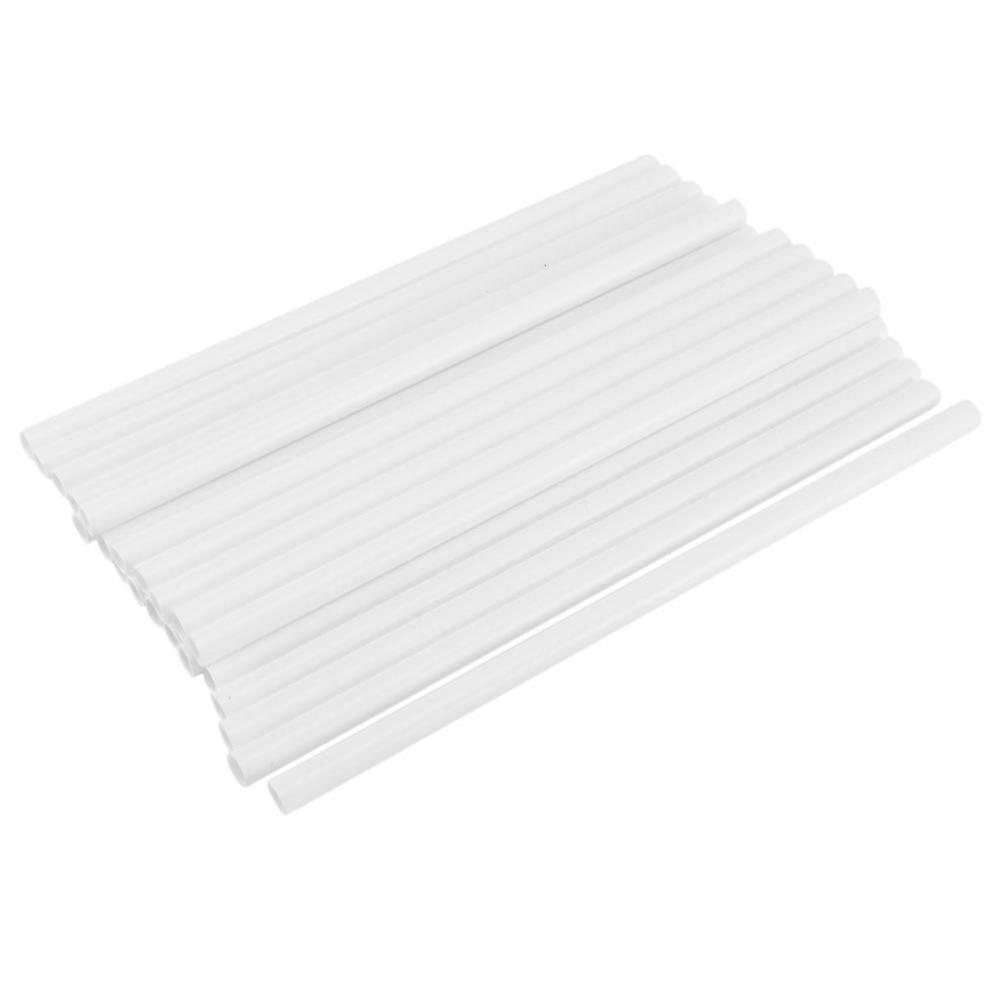 White Cake Dowel Rods For Tiered Cake Construction And Stacking Supporting Cake Round Dowels Straws