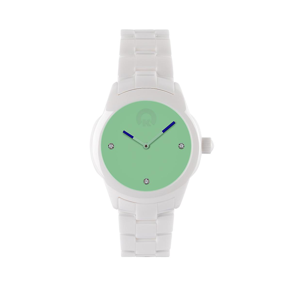 KRAFTWORXS Women's Watch Wristwatch Full Moon Ceramic Crystals FML 2lBLBL S