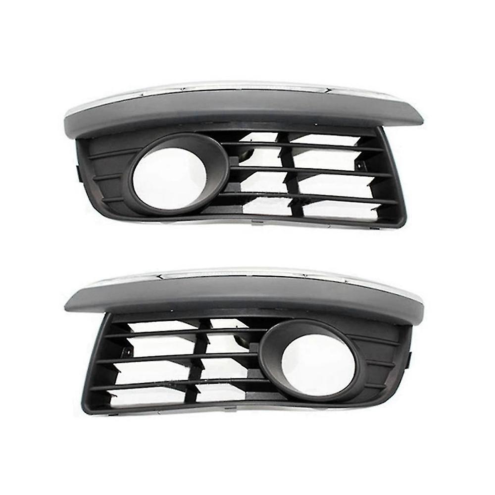Bumper Fog Light Chrome Grille Fog Light Cover Fog Light Grille Car For V Mk5 1k0853665a 1k0853666a