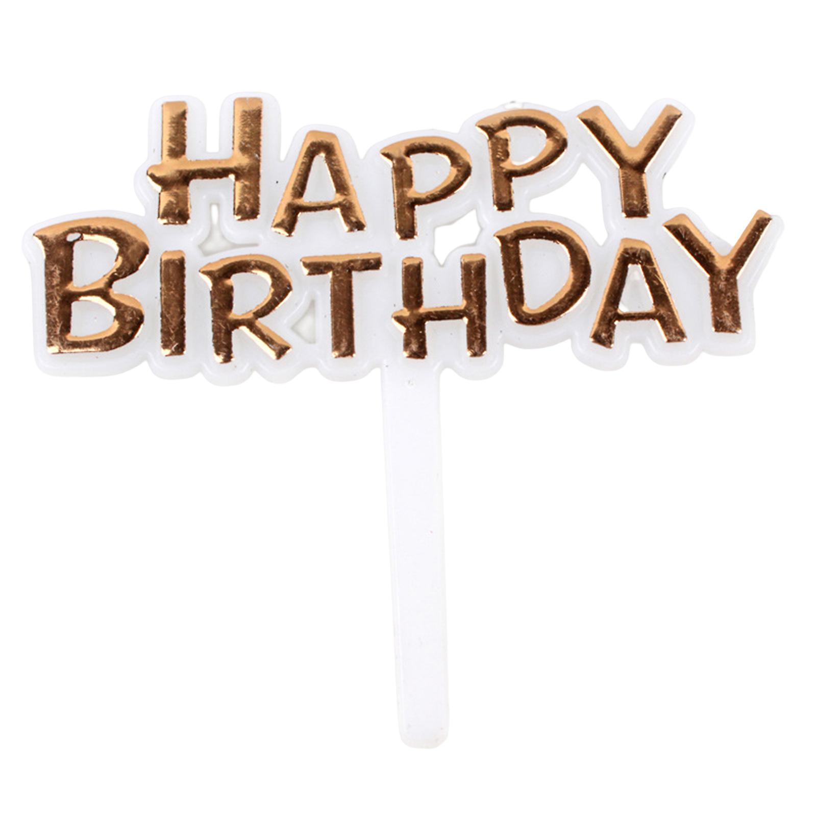 25pcs Cake Toppers Party Supplies Tear-proof & Safe Material Cake Decorations For Theme Party Birthday Party