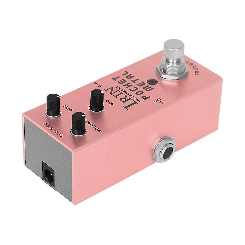Guitar Effector Electric Guitar Pocket Metal Effector Professional Single Block Effector Mini Effe
