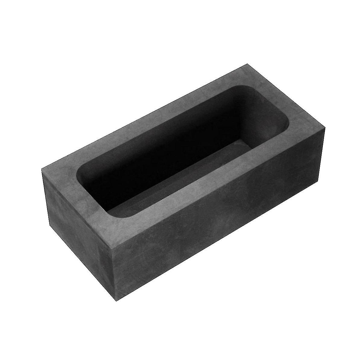 Gold Crucible Graphite Casting Ingot Mold Gold Silver Copper Melting Casting Refining Bar Crucible