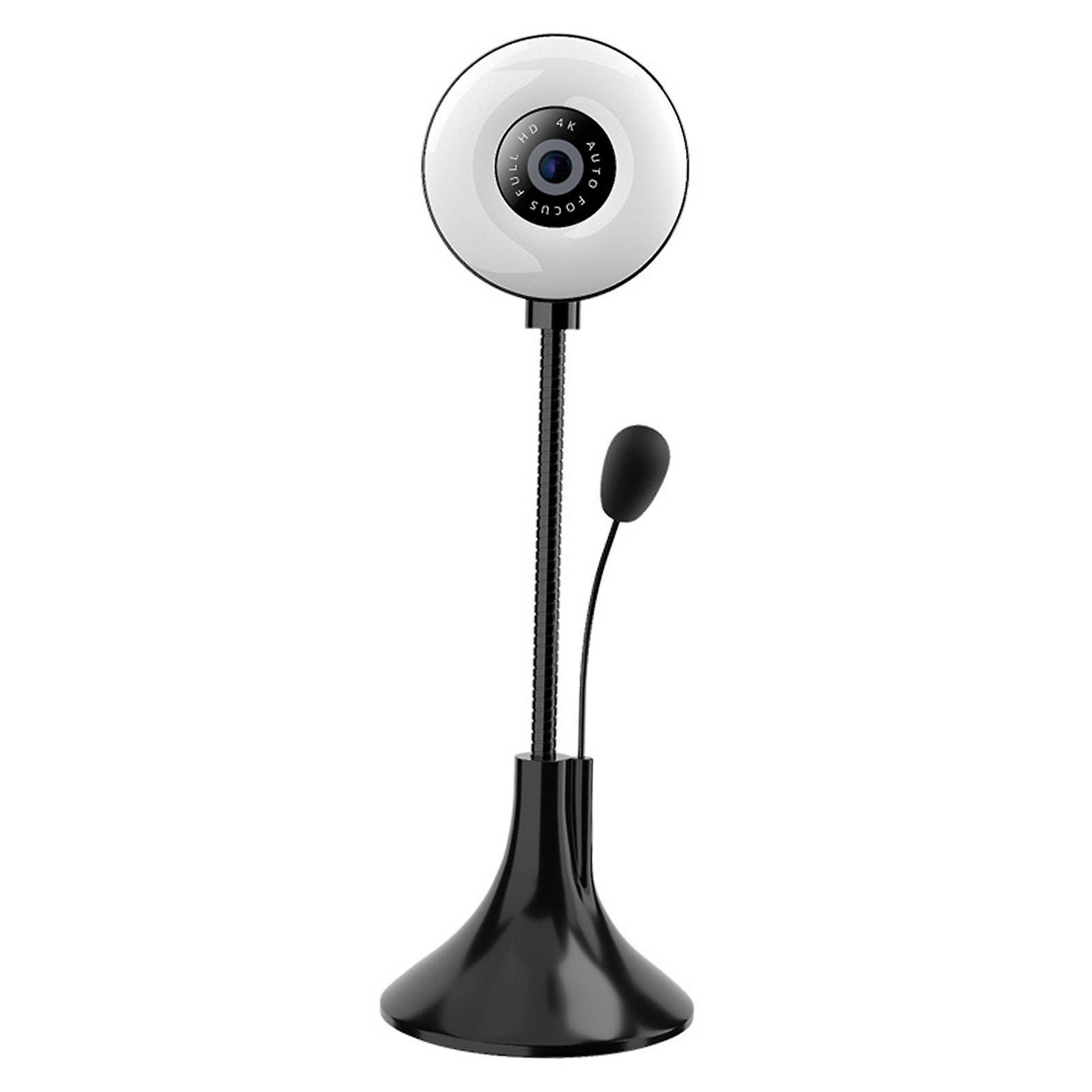 Webcam 4K 2.0 Noise Reduction Adjustment for Webcast Facetime Live Broadcast