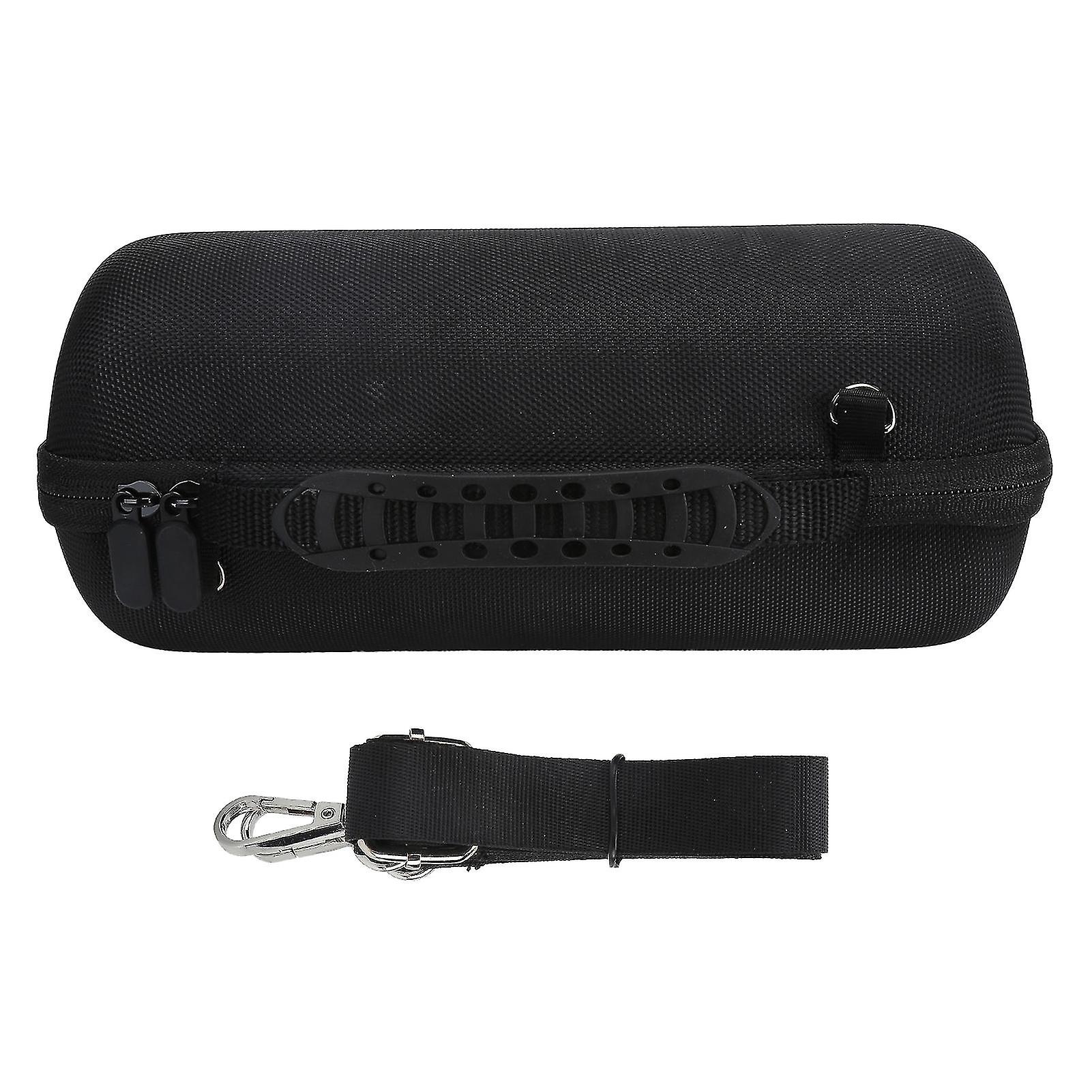 Wireless Speaker Protective Case with Adjustable Strap Portable Storage Bag for Revolve II Black Durable Travel Carrying Cover