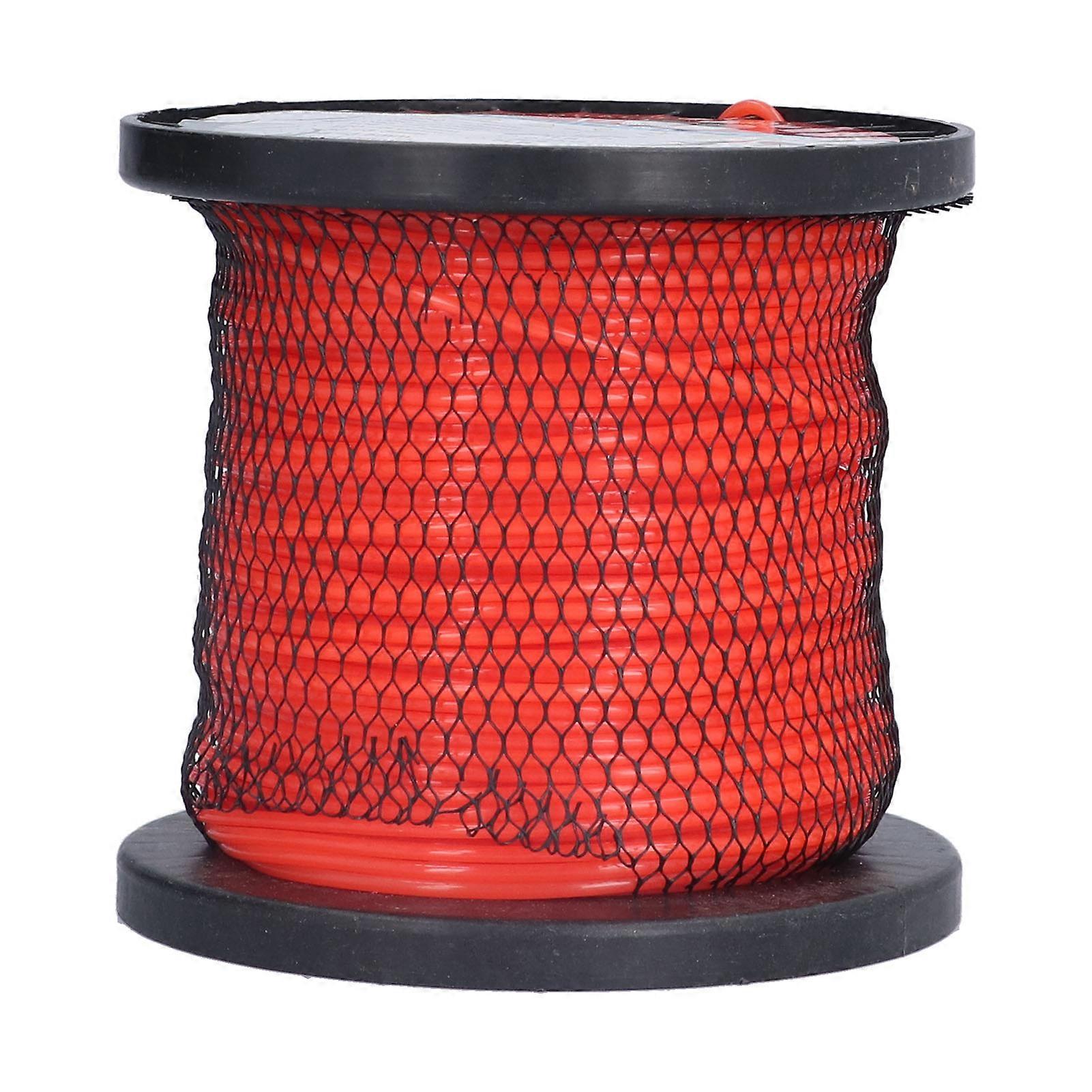 Grass Cutting Trimmer Line 2.4mm Trimmer Line Round Nylon 1LB Round Heavy Duty Grass Cutting Trimmer Line for Yard Garden