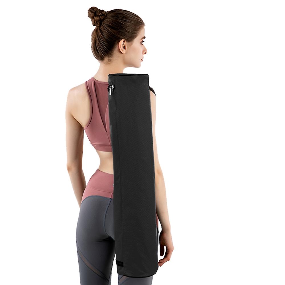 Yoga Mat Bag Full-Zip Exercise Gym Carry Bag Durable Adjustable Shoulder Strap Multi-Functional Stor