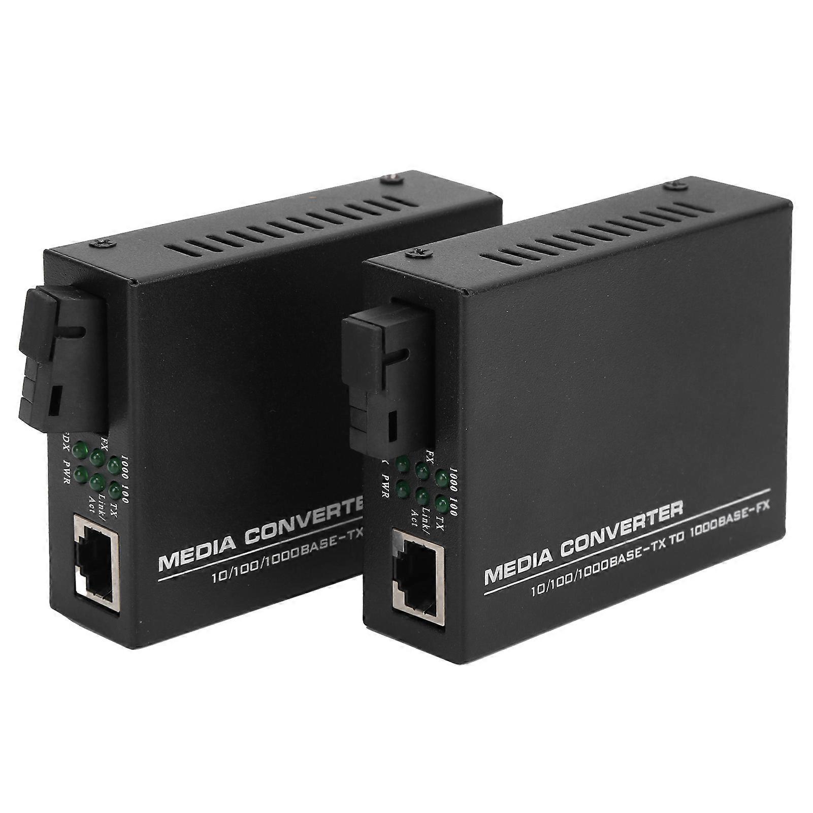 XXS1F1G (أ) / XXS1F1G (ب) جهاز الإرسال والاستقبال الليفي جيجابت أحادي الوضع SingleFiber Ethernet محول الوسائط DC 5V