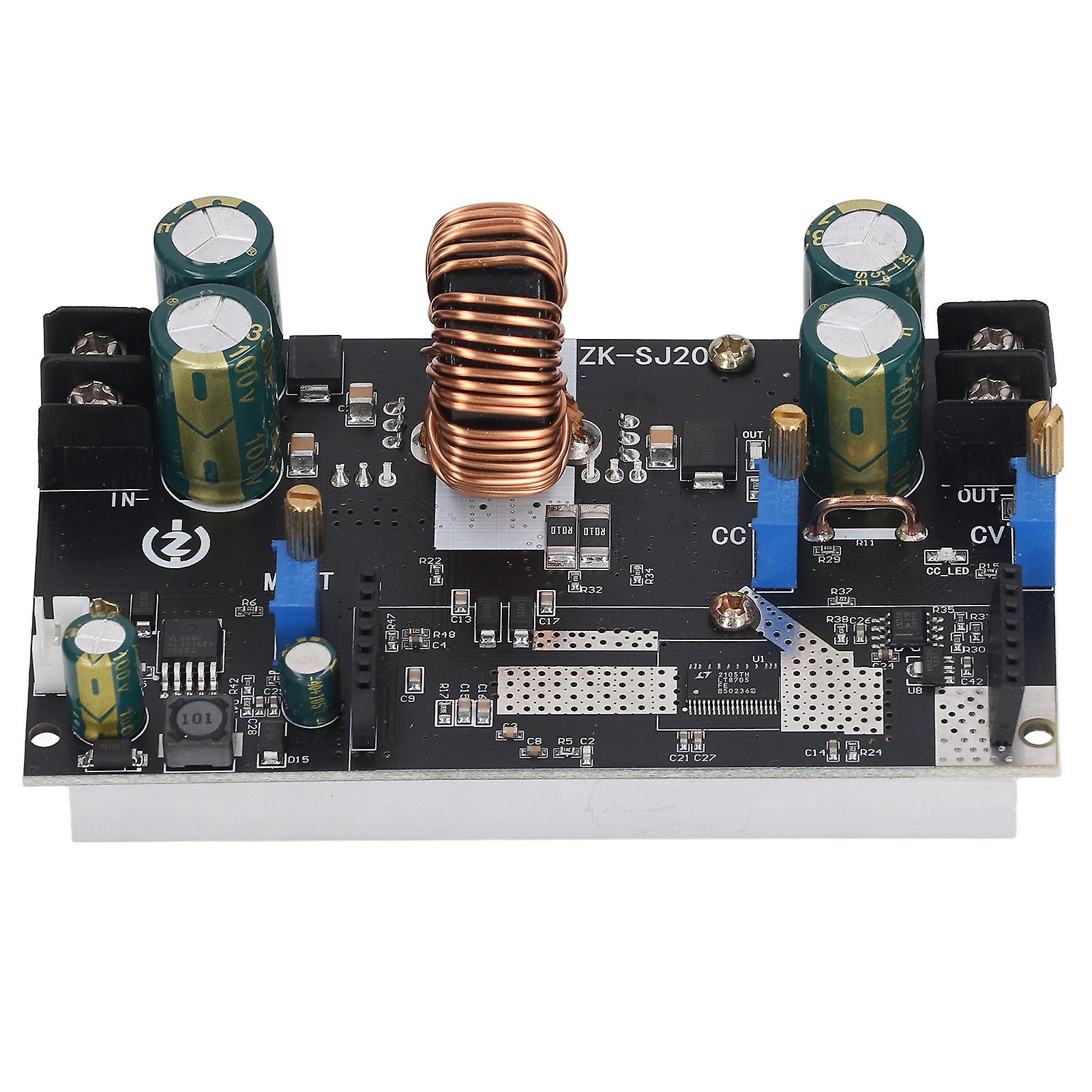 300W 20A Automatic Boost-Buck Converter DC 7-80V Input DC 1.4-79V Output MPPT Regulator Module