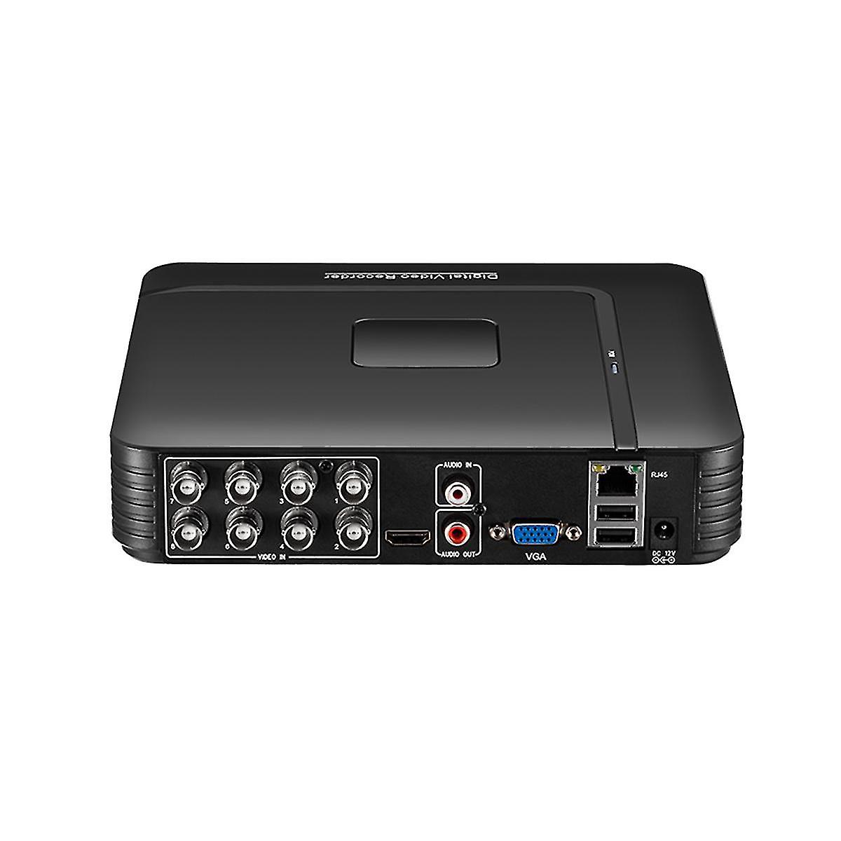 5-en-1 Mini Ahd Dvr Tvi Cvi Cvbs Caméra IP Enregistreur hybride 8ch Home Secuirty Dvr Cctv System-us Plu