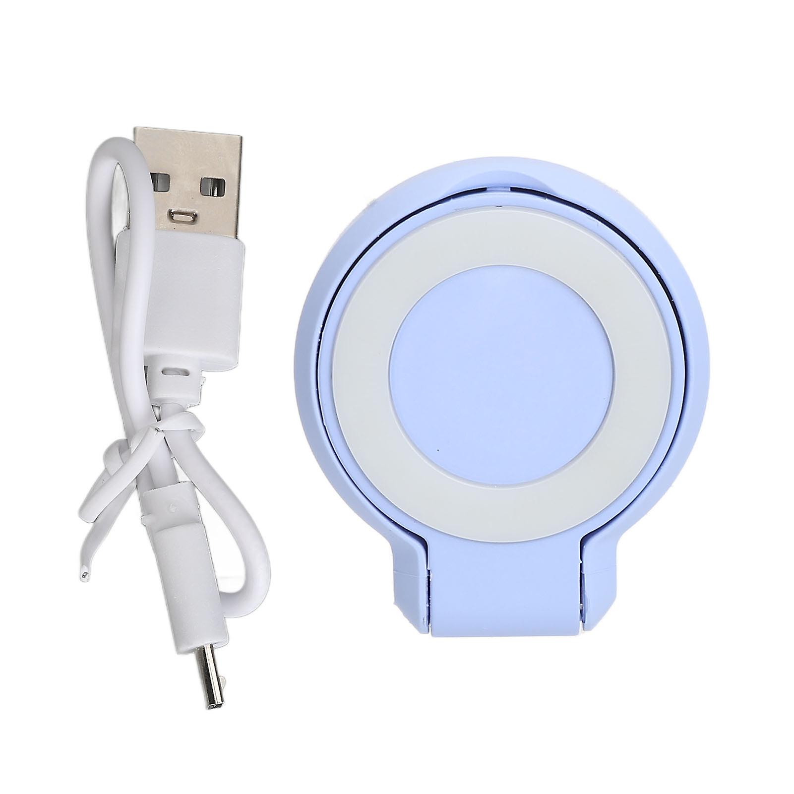 Compact Purple Mini LED Fill Light with 4 Modes for Selfies