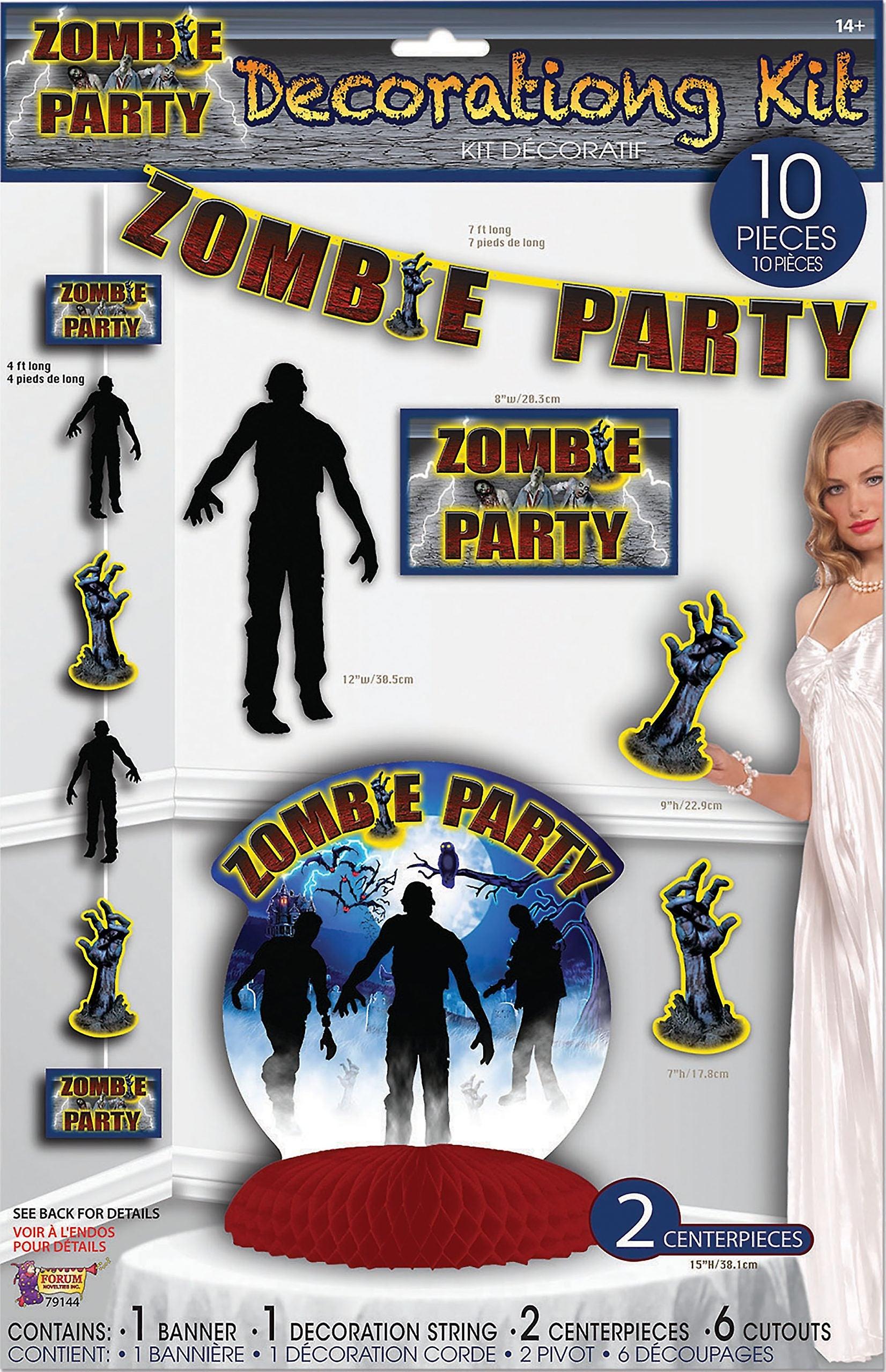 Zombie Party Decor Set X79144