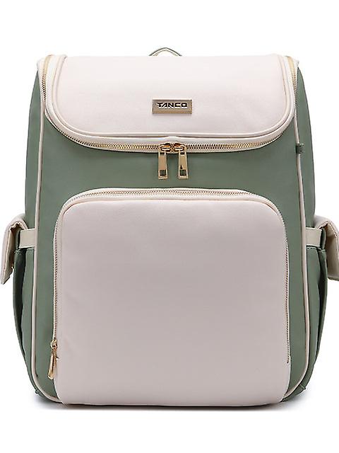 بو الجلود الحفاض حقيبة الظهر مومياء حقيبة سعة كبيرة أمي الطفل متعددة الوظائف للماء في الهواء الطلق السفر حفاضات حقائب رعاية الطفل