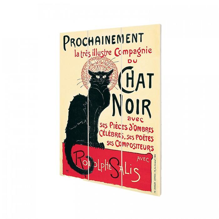 Thophile Alexandre Steinlen Le Chat Noir Square Plaque