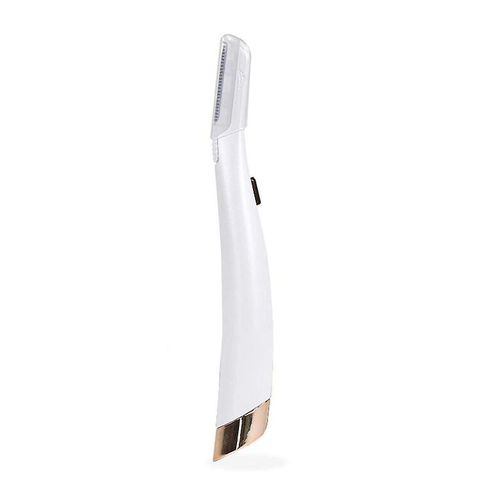 Dermaplaning Epilator Exfoliating Face LED Women's Shaver Facial Razor with 6 Replacement Heads
