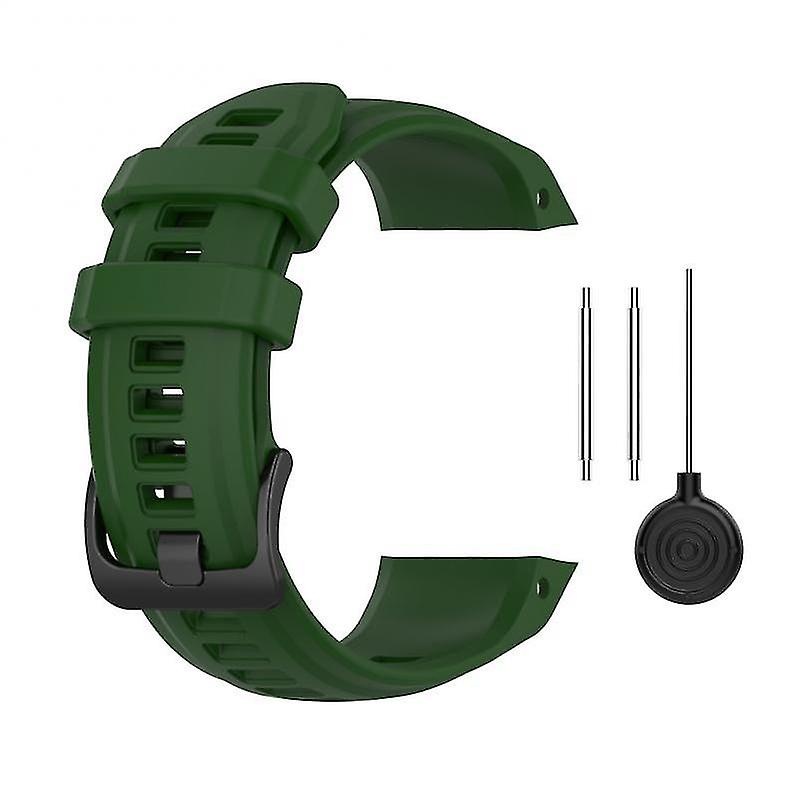 20mm Silicone Strap Compatible with Garmin Instinct 2s Breathable Wristband Replacement Strap Compat
