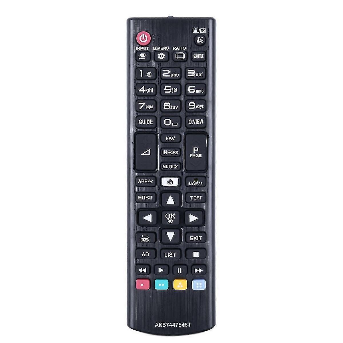 Akb74475481 جهاز التحكم عن بعد للتلفزيون الذكي إل جي ليد إل سي دي 32lf592u 43lf590v 43uf6407 43uf640v 49uf6407