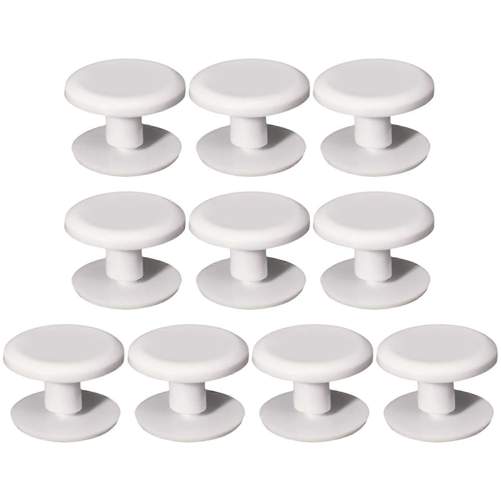 10Pcs Beach Bag Rivets Simple Installation Stable Fixing Replacement Plastic Bag Rivet Replacements Rivets Home Supplies
