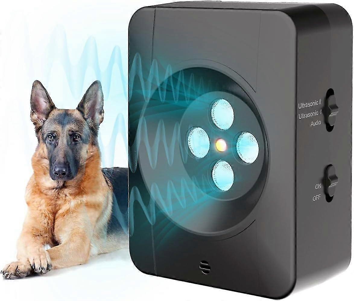 Anti Bark Device for Dogs, Ultrasonic Anti Bark Device, 3 Frequency Levels Anti Bark Device with Whistle, 50 Feet Ultrasonic Anti Bark Deterrent Dogs,