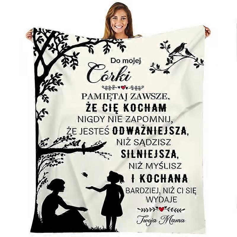 Blanket, Message Style Blanket, 150 * 200cm