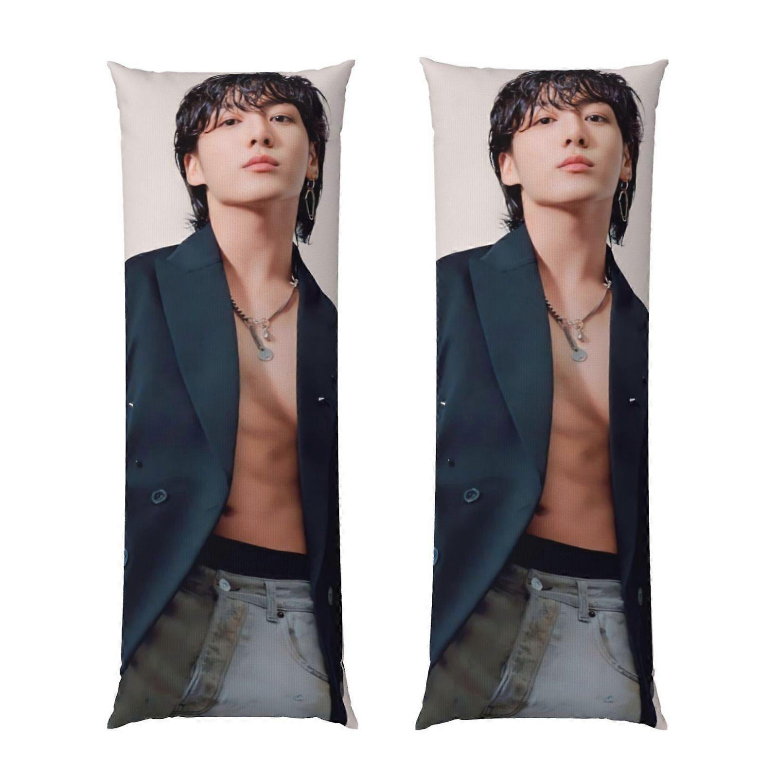 بي تي اس جونغ كوك (2) غطاء وسادة للجسم بي تي اس جونغ كوك (2) غطاء وسادة بالحجم الكامل-ML857