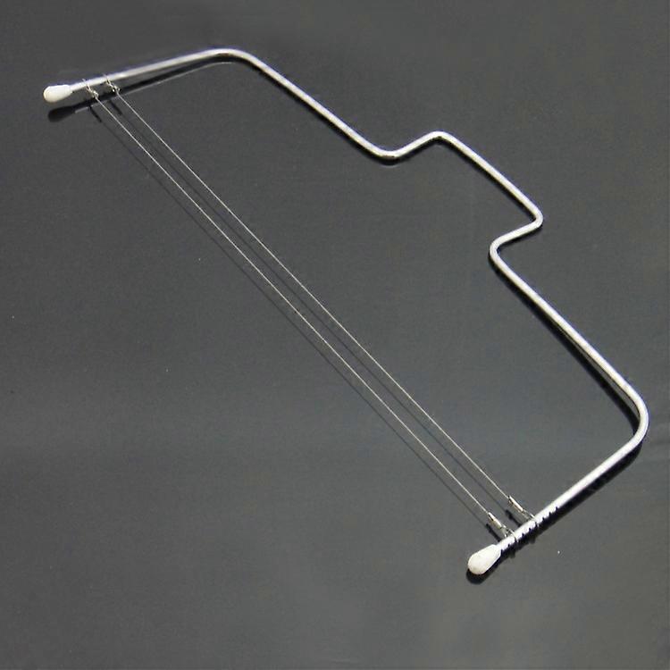 Stainless Steel Double Adjustable Wire Cake Slicer Leveler Cutter Tool