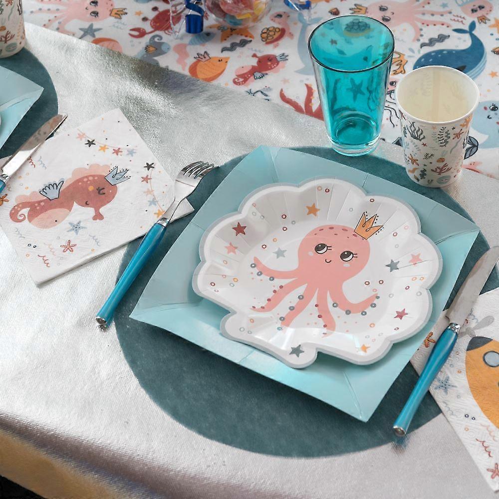 Under the Sea Plates x10