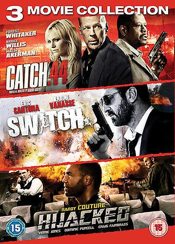 Catch .44SwitchHijwbracked DVD (2013) Bruce Willis Harvey (DIR) cert 15 3 discs - Region 2