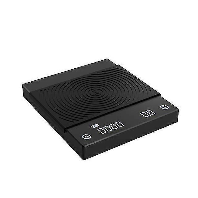 Timemore B22 Black Mirror Basic Electronic Scale Automatic Timing Hand Drip Espresso Scale Rechargeable Kitchen   Scale