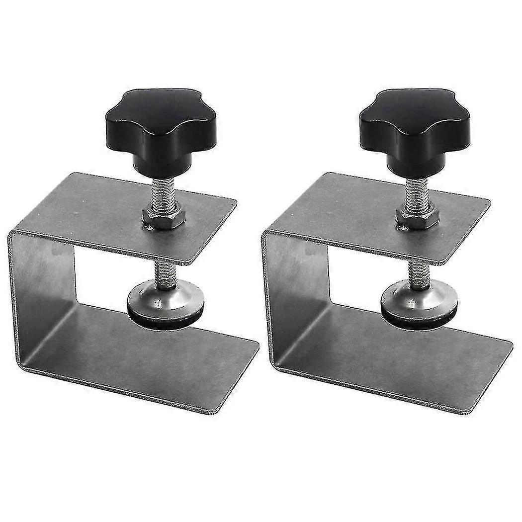 2pcs Drawer Front Installation Clamp Hardware Jig Accessories S - DD