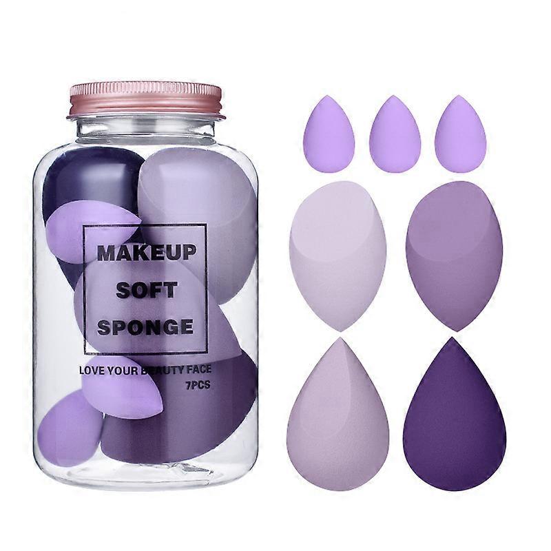 7Pcs/Set μακιγιάζ σφουγγάρι που καλλυντική ρουφηξιά σκονών ομορφιάς προσώπου για τα εργαλεία μακιγιάζ κονσίλερ κρέμας ιδρύματος