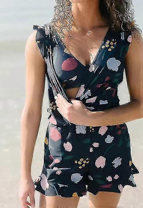 Swim Romper Swimsuits For Women,bathing Suit Tummy Control With Built-in Bra | Women's Swimsuit For Honeymoons, Cruises, Summer