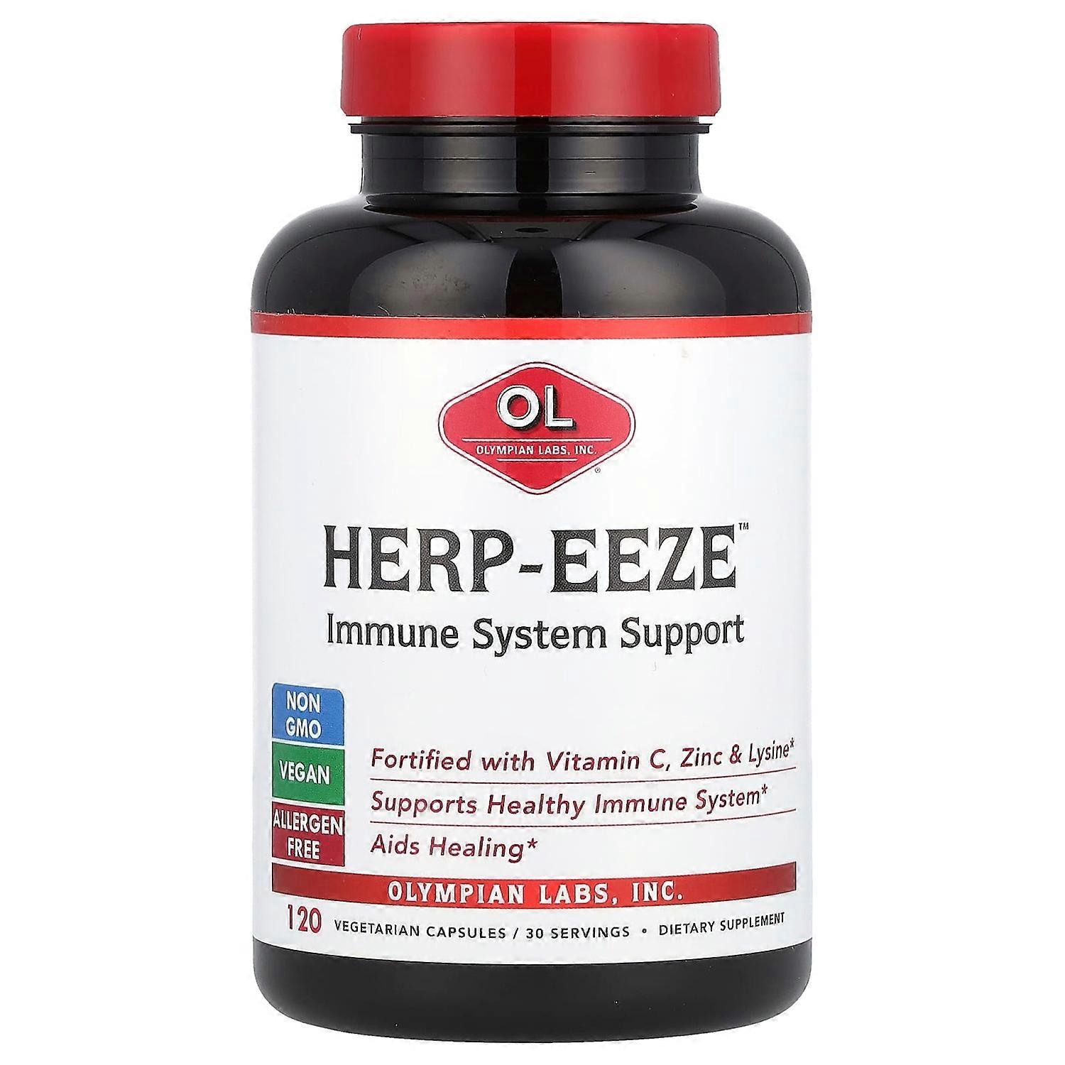 Olympian Labs, Herp-Eeze‚Ñ¢, 120 Vegetarian Capsules