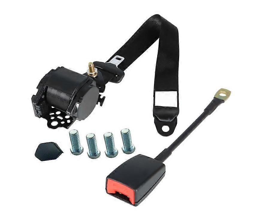 Three-point Car Seat Belt Fully Automatic Retractable Driver"s Seat Belt Three-point With Base Socket