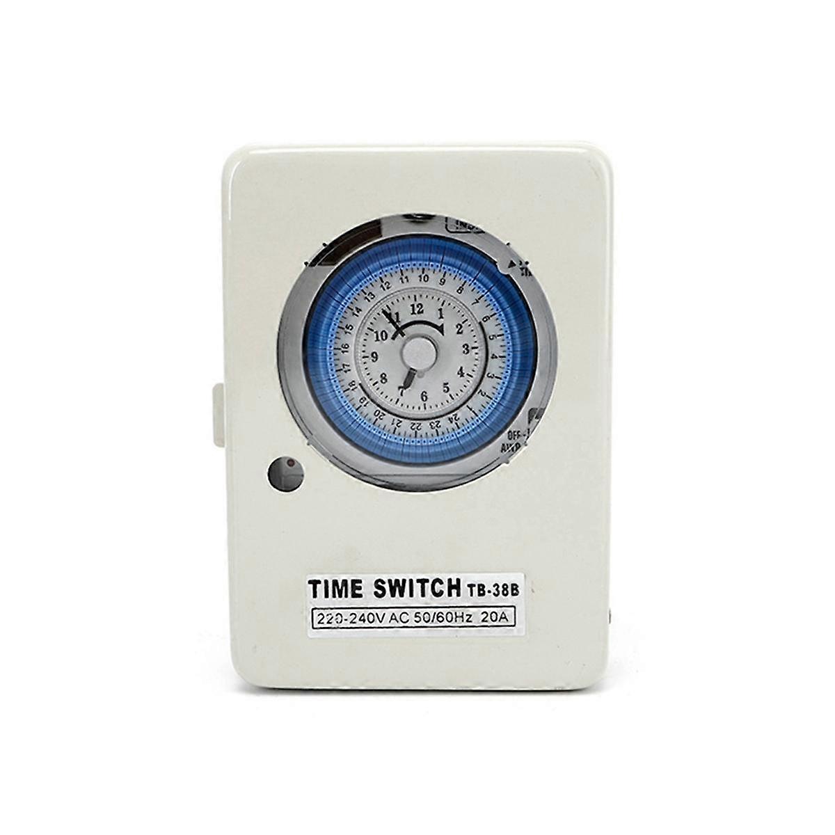 TB-38B Microcomputer Rail-Type Household 220V Time-Controlled Switch Time Timing Switch Mechanical