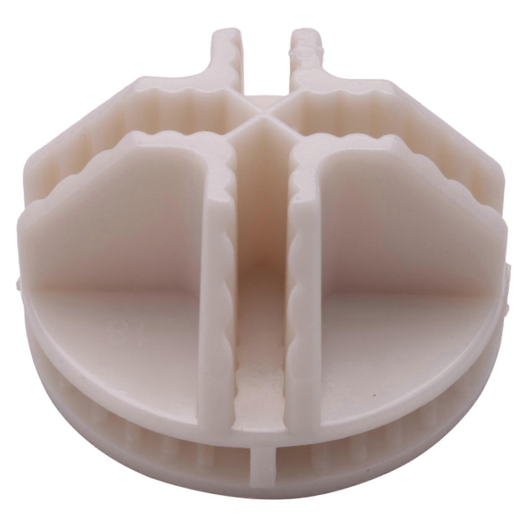20 Pcs Grid Cube Connector Abs Connectors For Wire Cube Shelving (White)