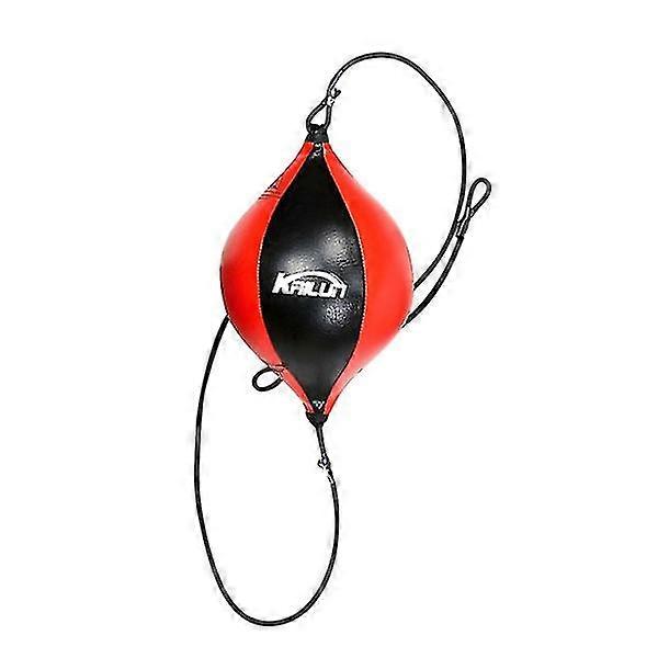 Qualitätsdesign Pu-Leder Punching Ball Birne Boxsack Reflex Speed Balls Fitness Double End Boxing Speed Ball