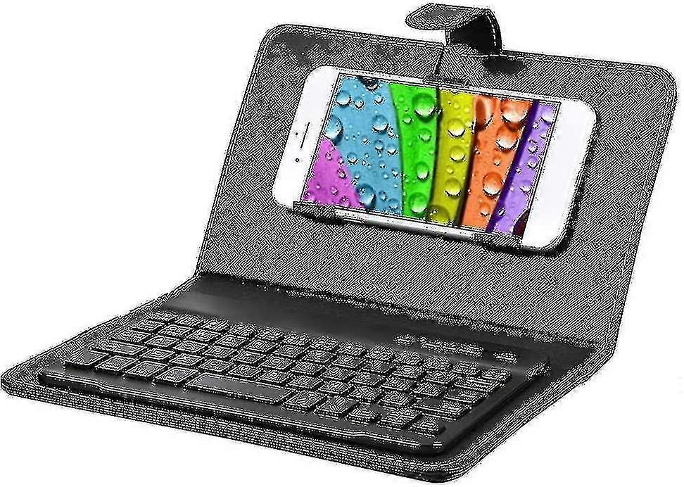 Wireless Bluetooth Keyboard For Phone, Mini Portable Bluetooth Holster