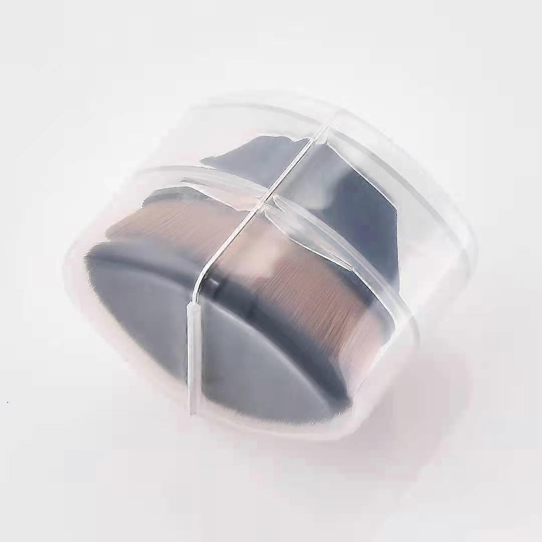 Hexagonal petal foundation makeup brush