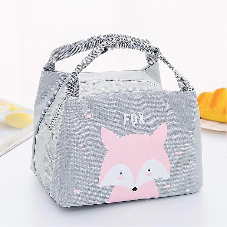 Bento Bag Przenośna torba na lunch Torba Student Office Worker Cartoon Wielofunkcyjne zachowanie ciepła Zimny lunch
