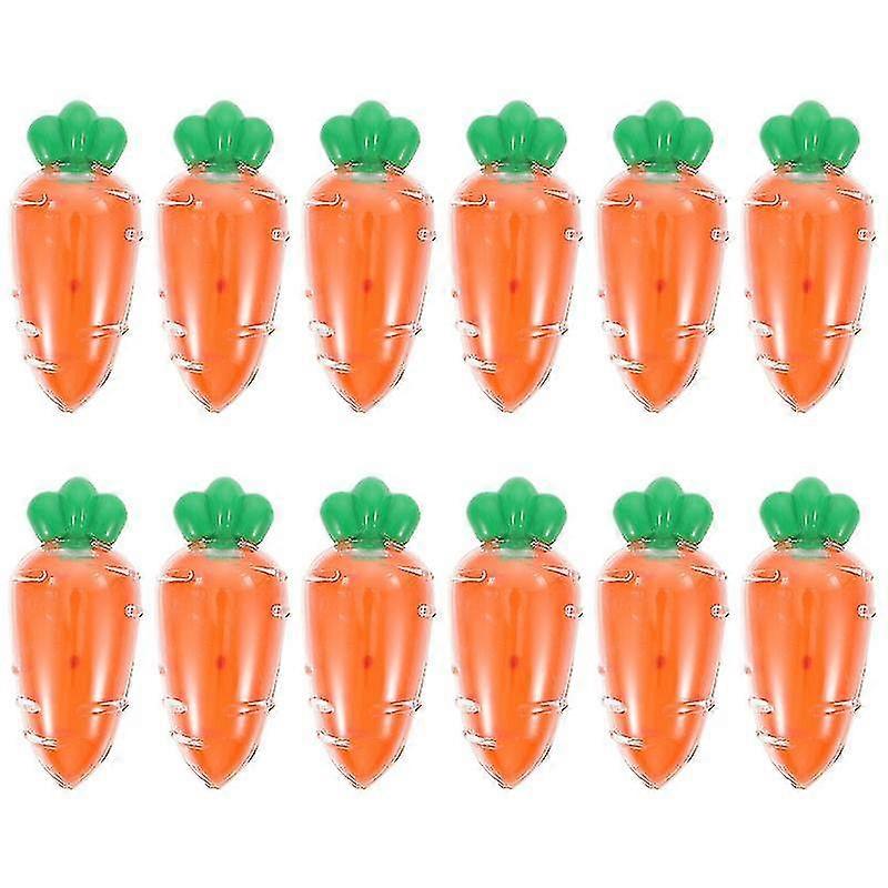 12pcs Carrot Shape Candy Boxes