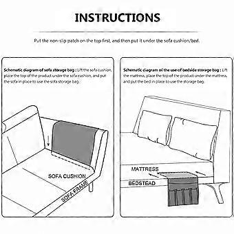 1pc Creatieve Sofa Chair Side Storage Pouch Diversen Opbergtas voor Thuiskantoor