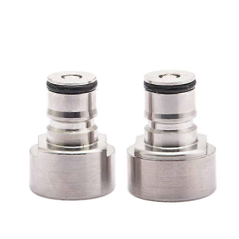 Ball Lock Conversion Kit, Gas Quick Disconnect Stainless Steel Ball Lock Thread Barrel Coupler Adapter