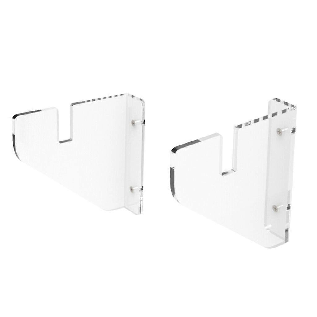1 Pair Skateboard Wall Hanging Bracket Display Mount Deck Store Storage