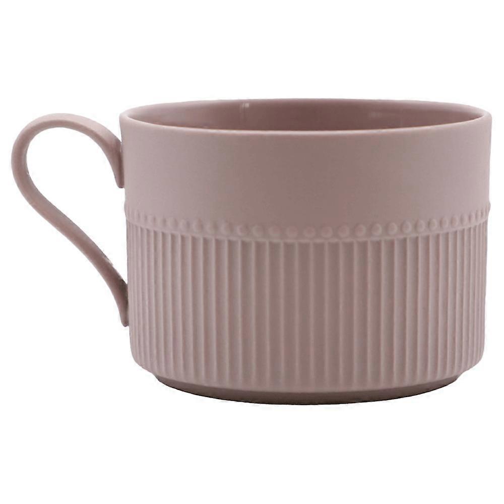 250ml Ceramic Coffee Cup, Solid Color Tea Cup, Beautiful and Practical, Light and Handy